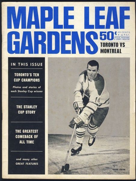 P60 1965 Toronto Maple Leafs